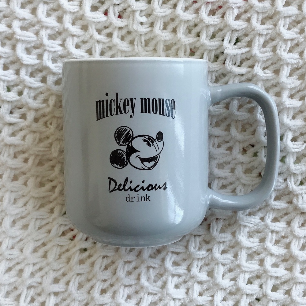 Disney Tokyo Mickey Mouse grey Tea mug